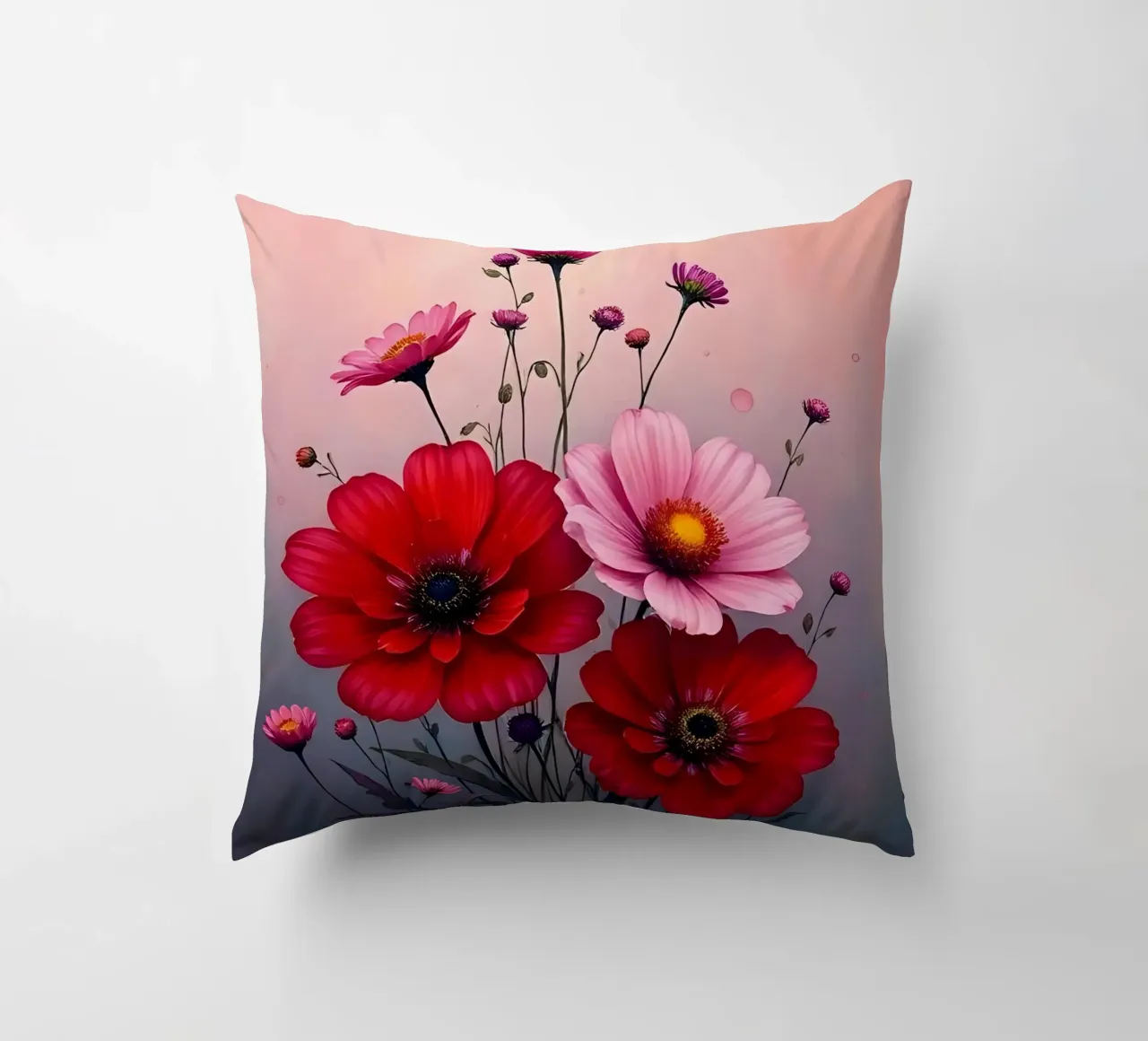 Blumen_6 cuscino da Pink- und LoveArt by LK