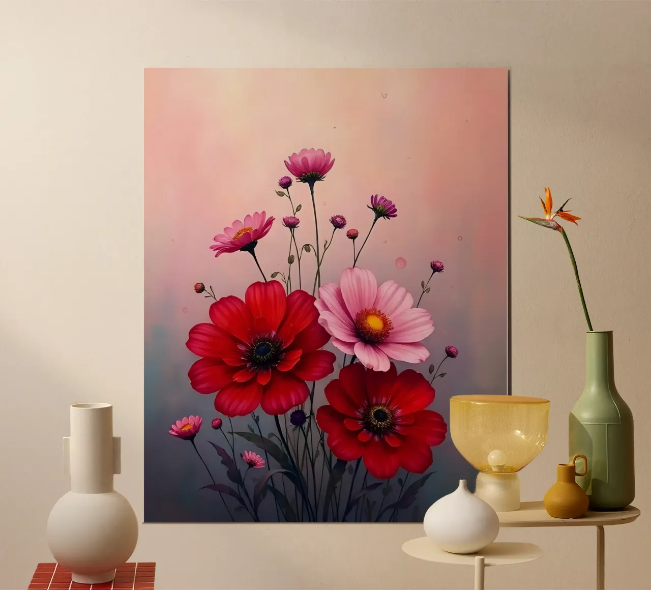 Blumen_6 poster da Pink- und LoveArt by LK