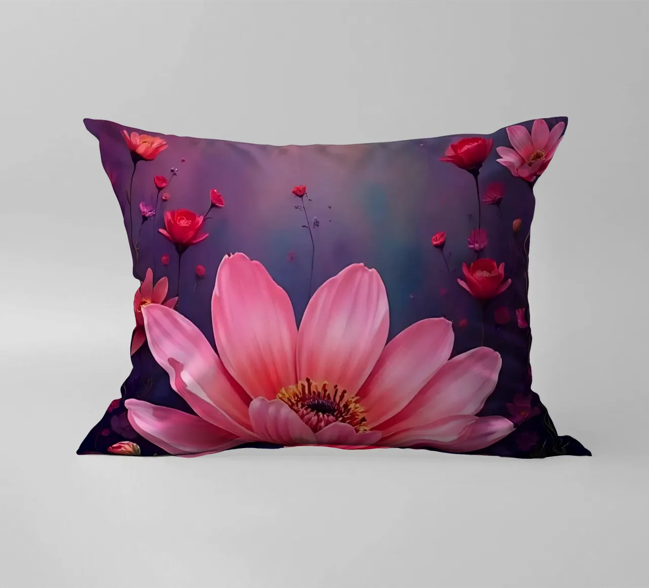 Blumen_7 cuscino da Pink- und LoveArt by LK