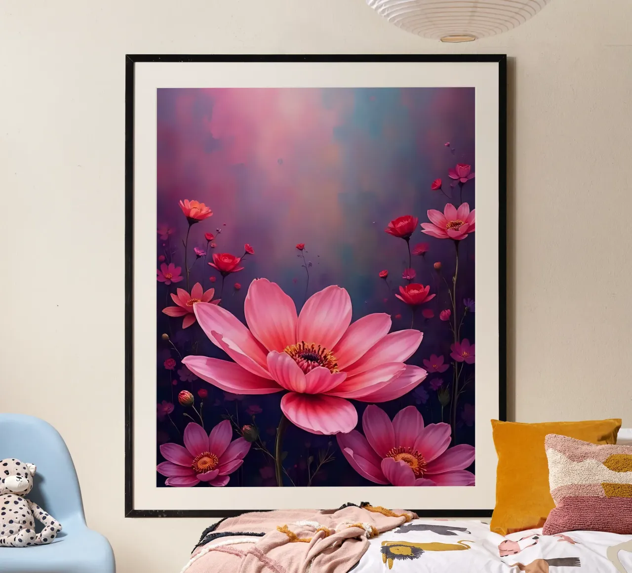 Blumen_7 poster da Pink- und LoveArt by LK