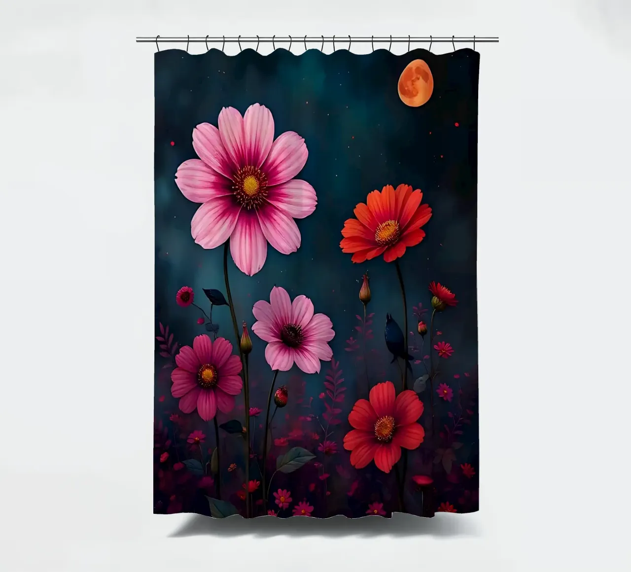 Blumen_8 tenda da doccia da Pink- und LoveArt by LK