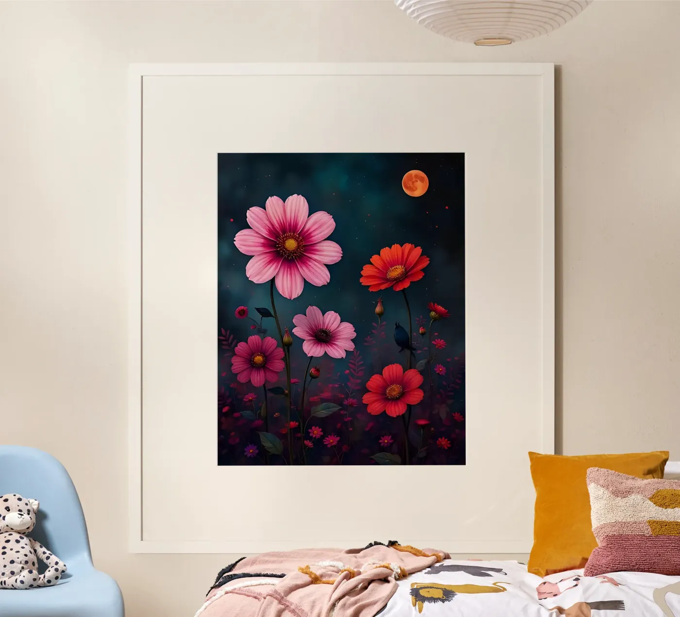 Blumen_8 poster by Pink- und LoveArt by LK