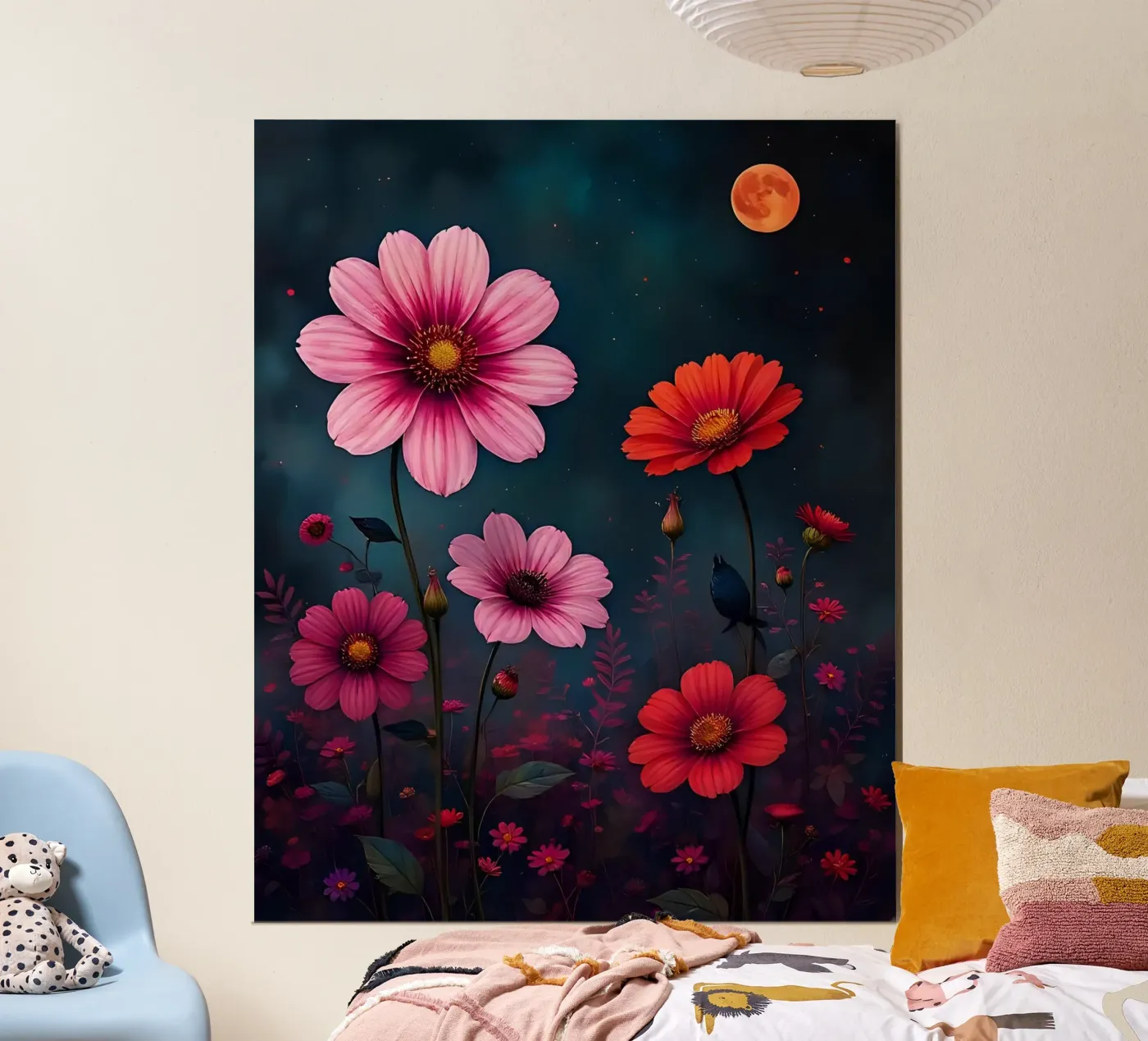 Blumen_8 poster by Pink- und LoveArt by LK