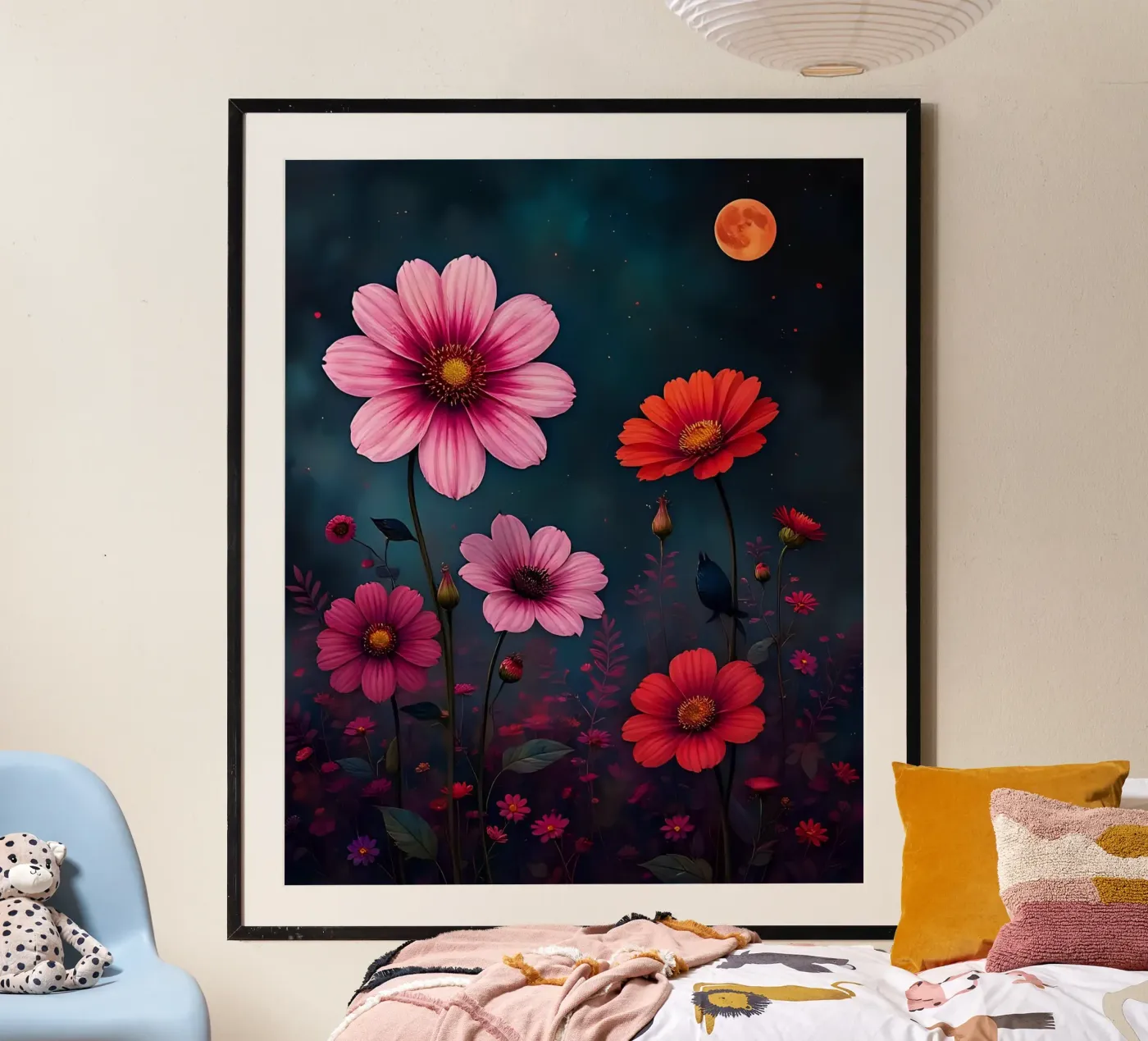 Blumen_8 poster by Pink- und LoveArt by LK