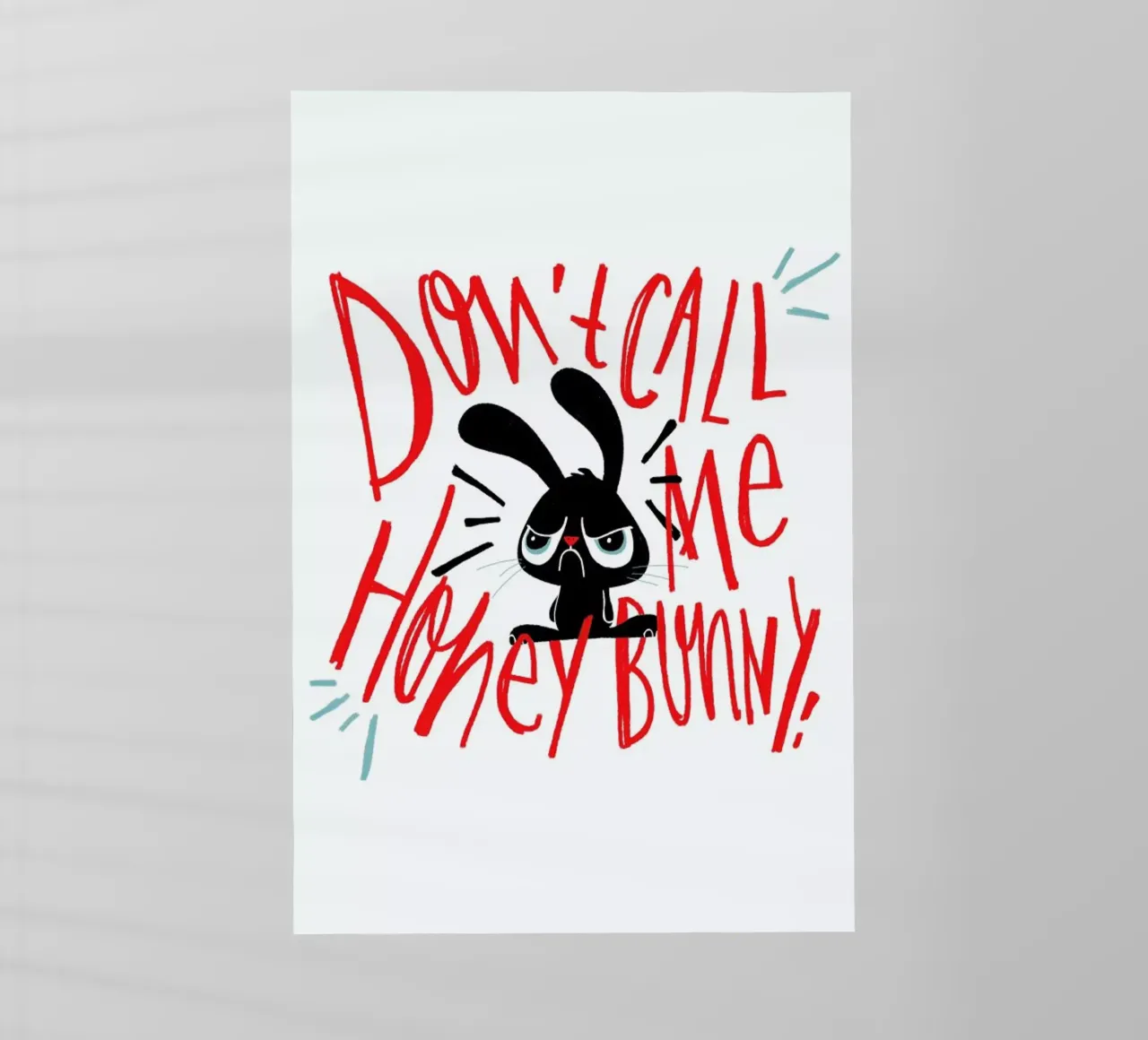 Honey Bunny pellicola backlit da Doozal