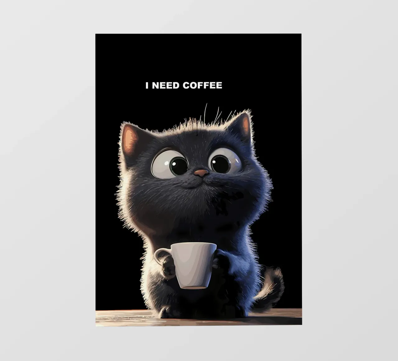 Ho bisogno di caffè telo in pvc da Bartosz Powalka