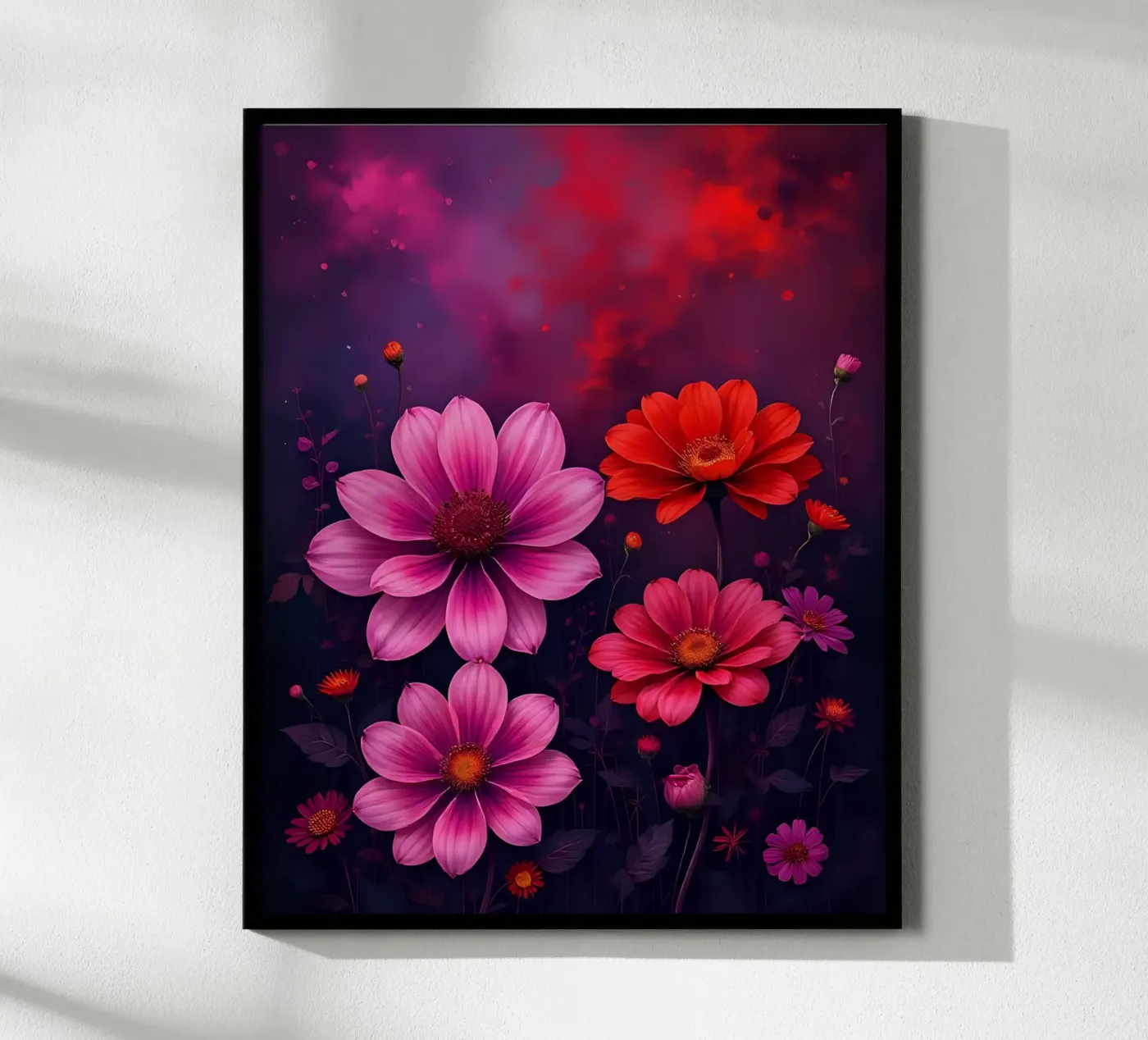 Blumen_9 Poster von Pink- und LoveArt by LK
