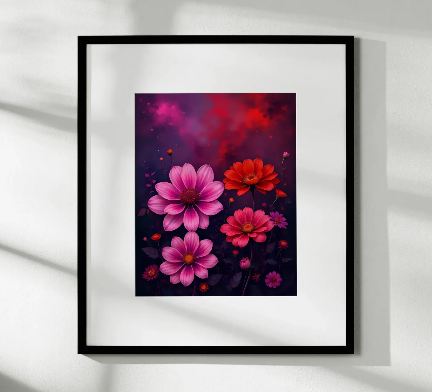 Blumen_9 Poster von Pink- und LoveArt by LK