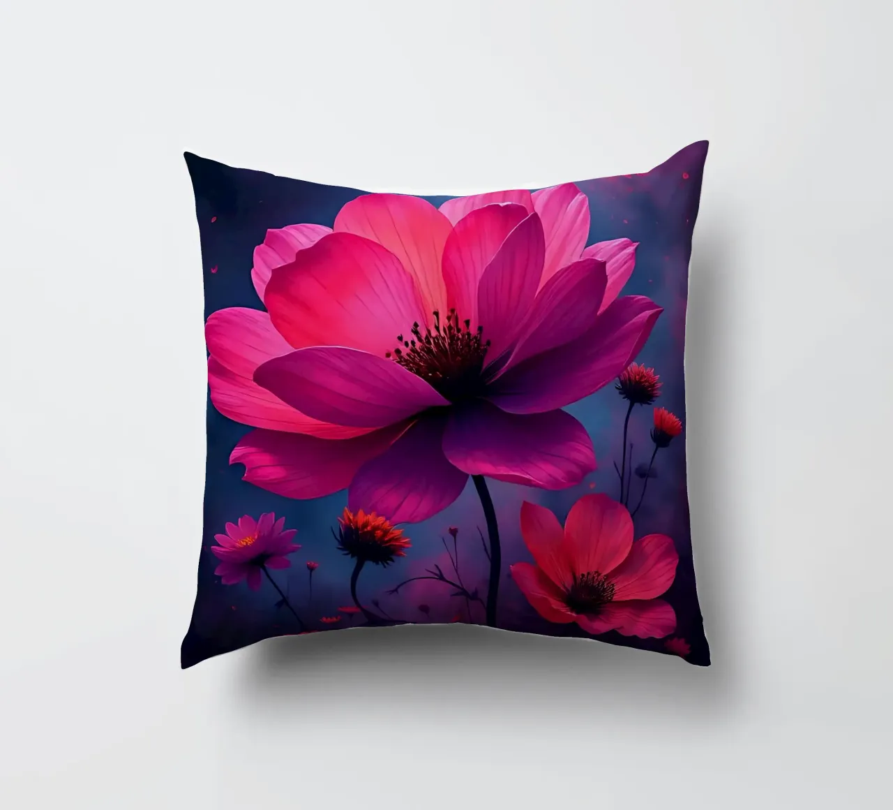 Blumen_10 cuscino da Pink- und LoveArt by LK