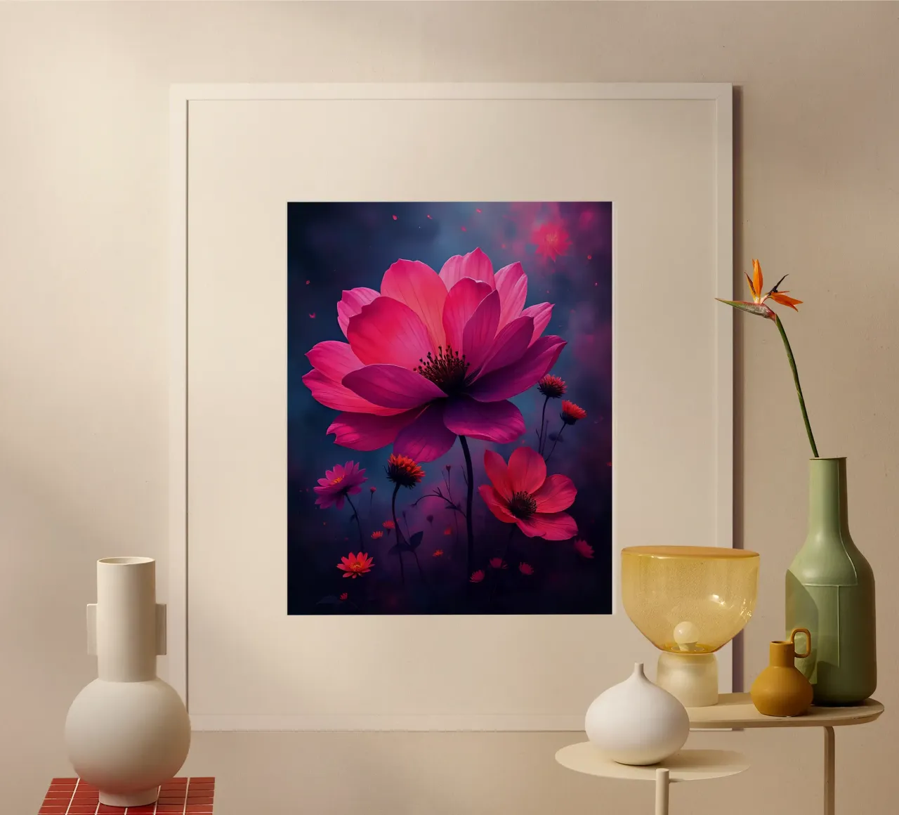 Blumen_10 poster da Pink- und LoveArt by LK