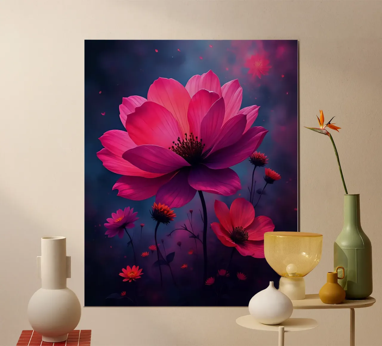 Blumen_10 poster da Pink- und LoveArt by LK