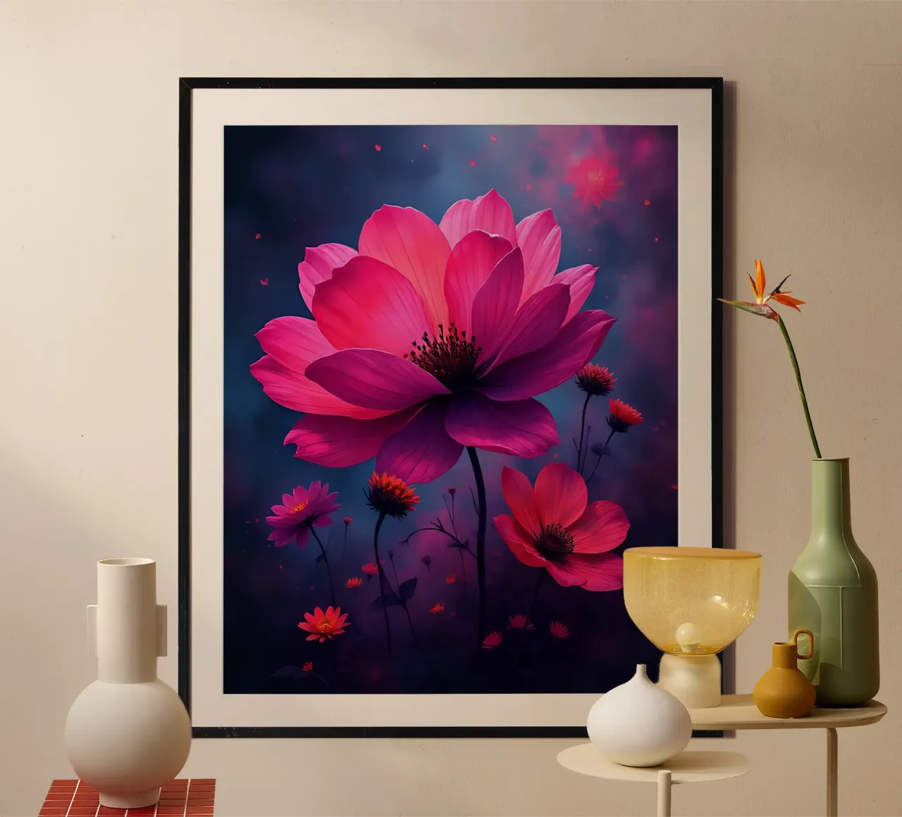 Blumen_10 poster da Pink- und LoveArt by LK