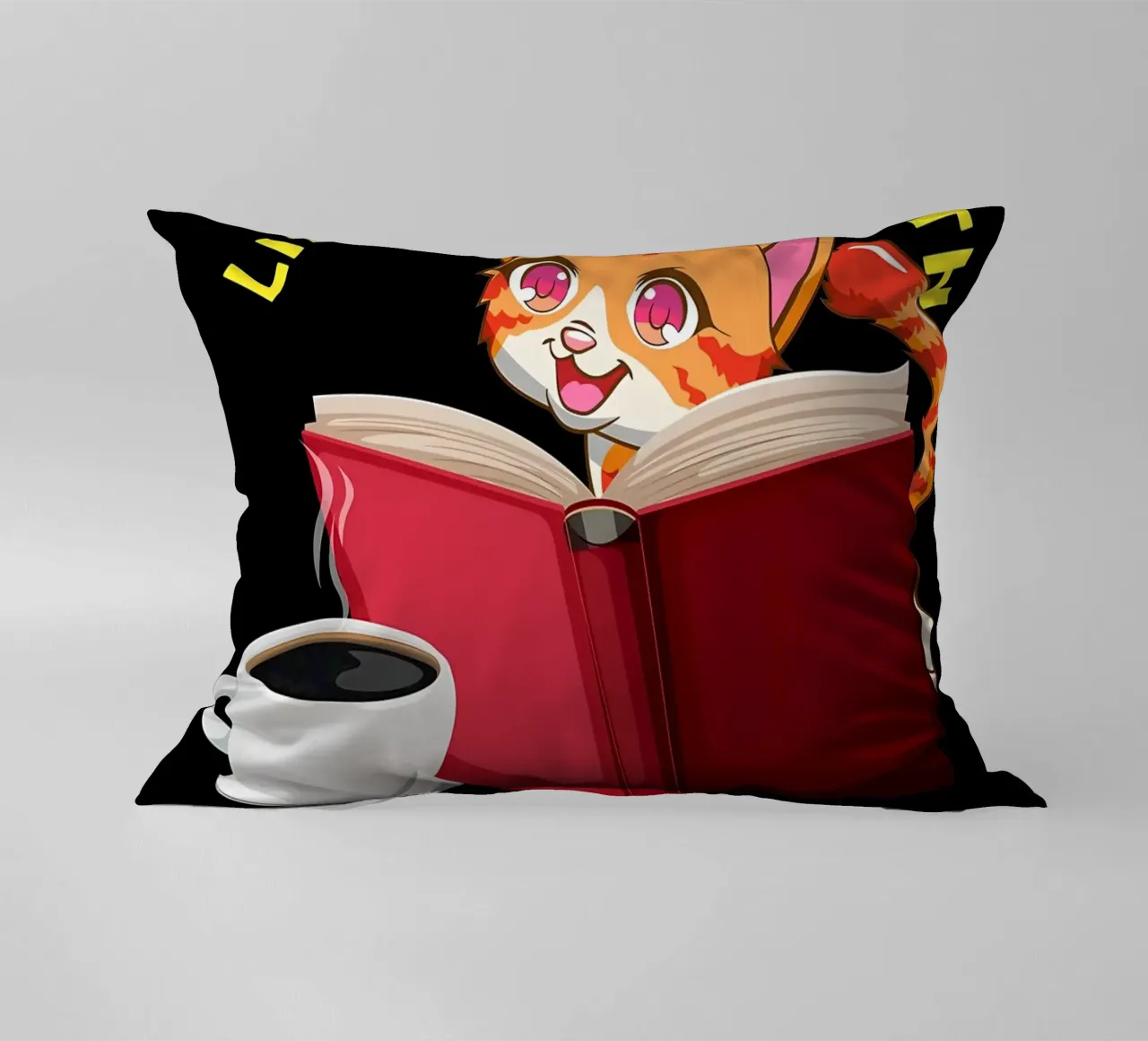 La vie est meilleure avec du café coussin de Bartosz Powalka