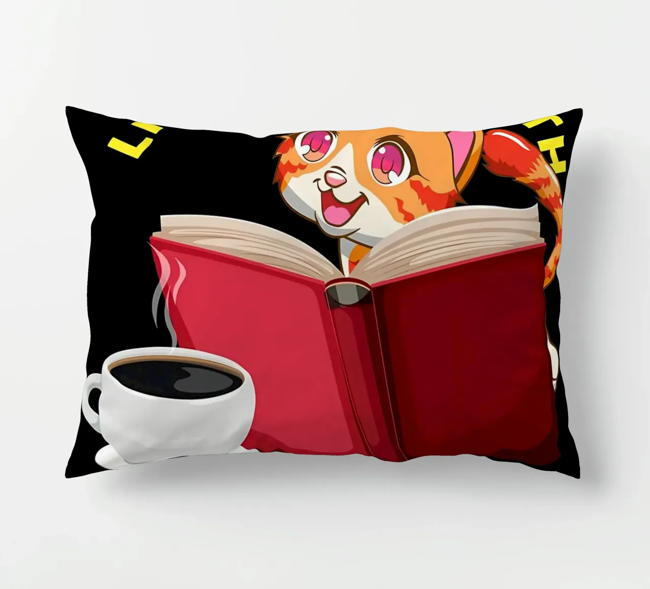 La vie est meilleure avec du café coussin de Bartosz Powalka