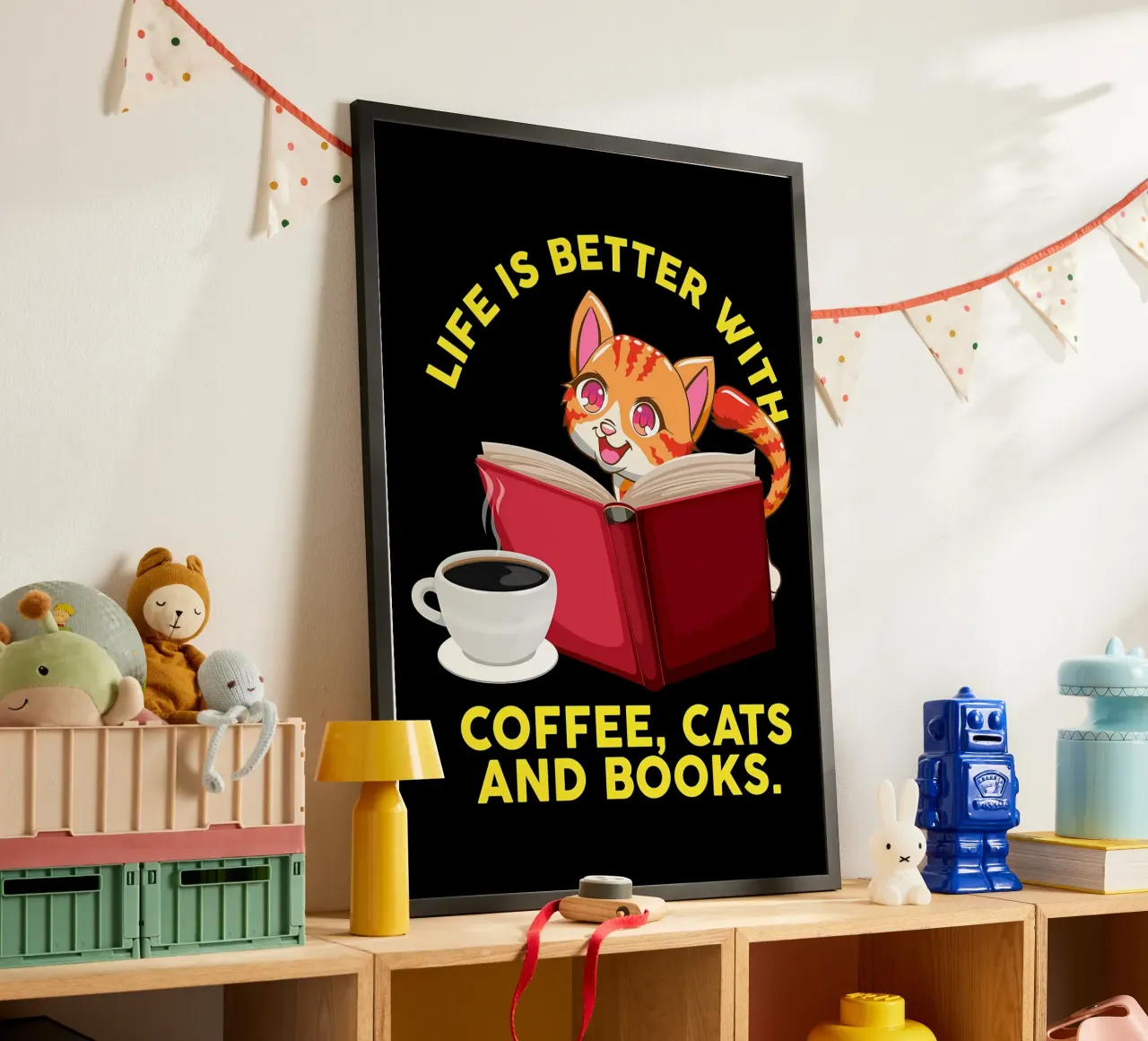 Das Leben ist besser mit Kaffee Hahnemühle von Bartosz Powalka