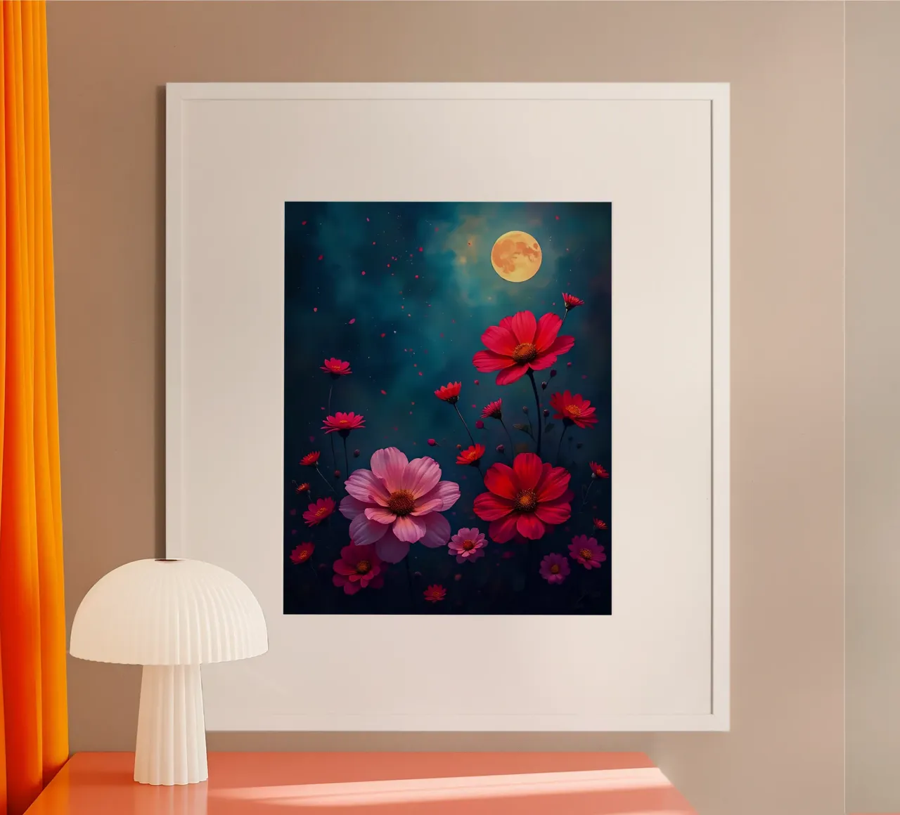 Blumen_12 poster da Pink- und LoveArt by LK