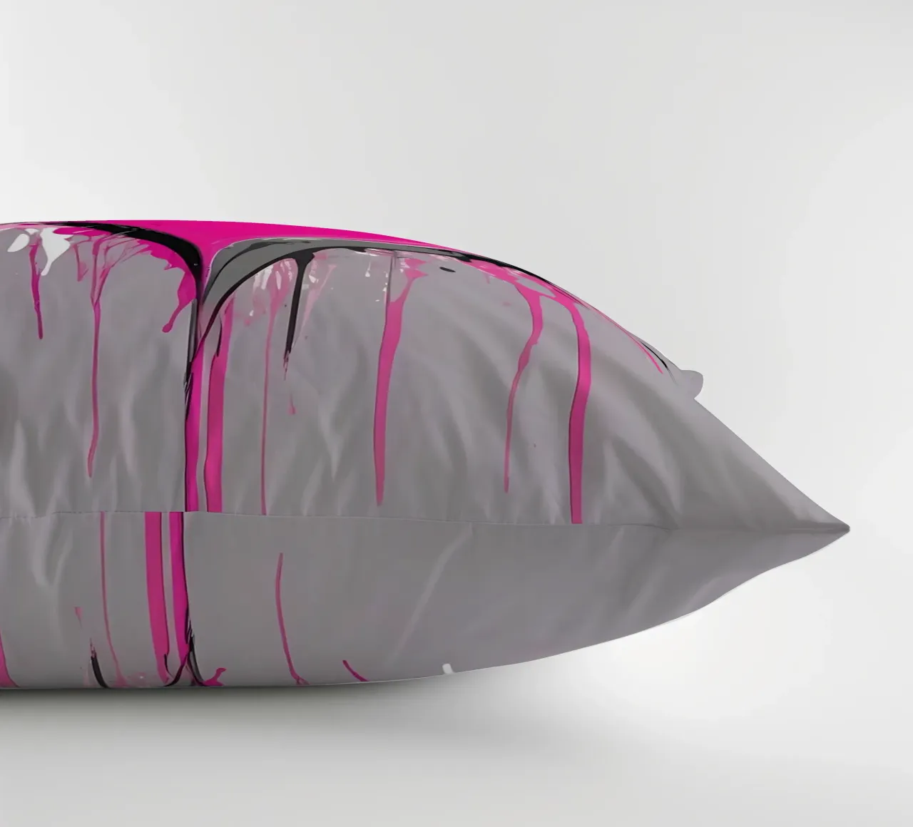 cuore_rosa_argento_1 cuscino da Pink- und LoveArt by LK