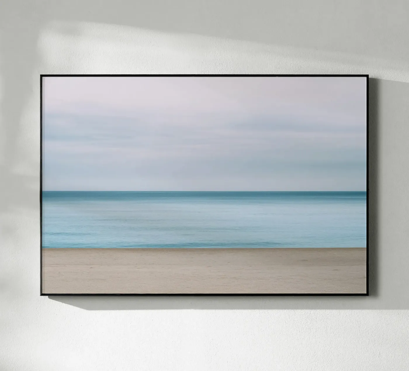 Ocean Beach Horizon e Sky plexiglass da Indigo Tides Art