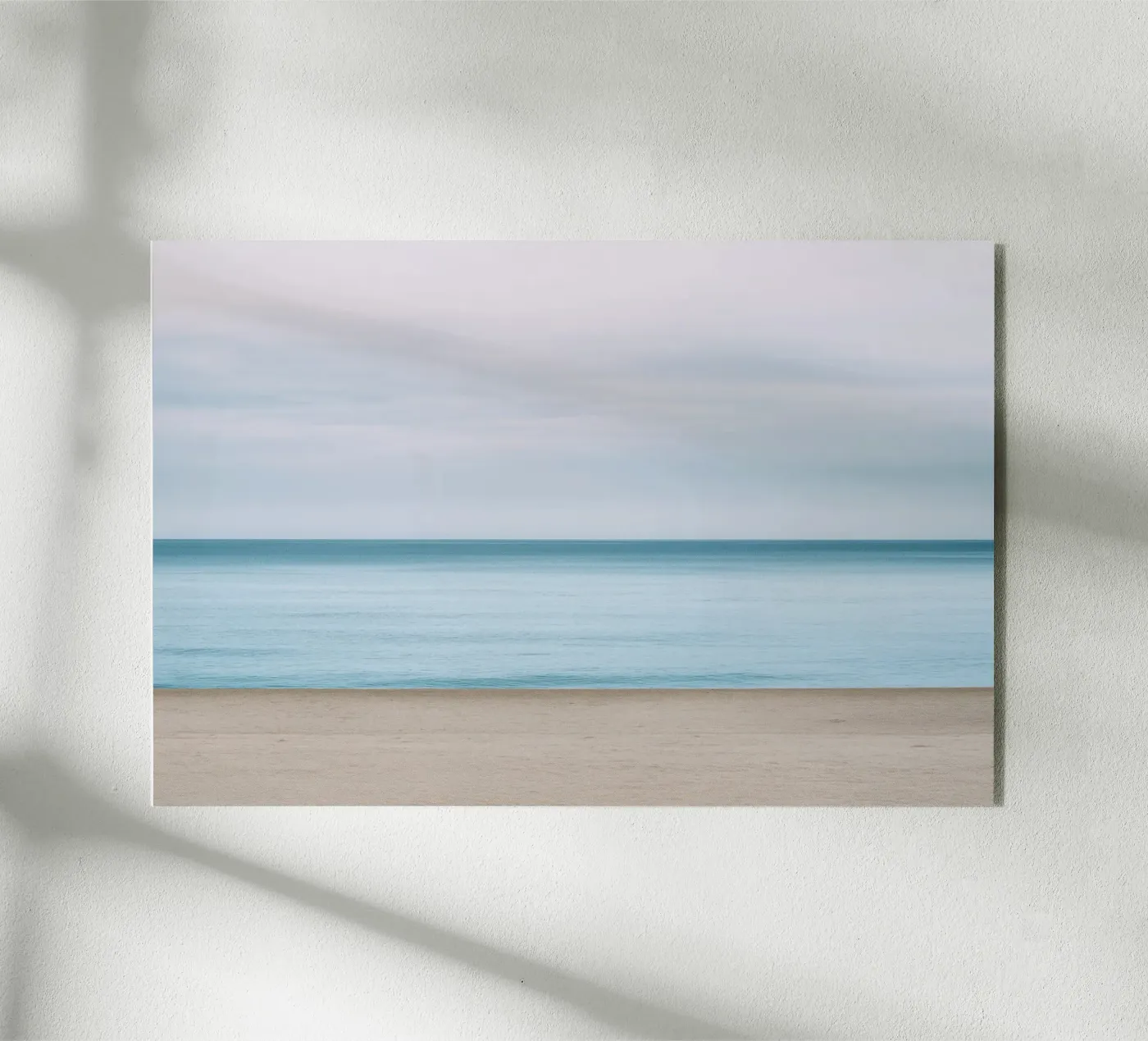 Ocean Beach Horizon e Sky plexiglass da Indigo Tides Art