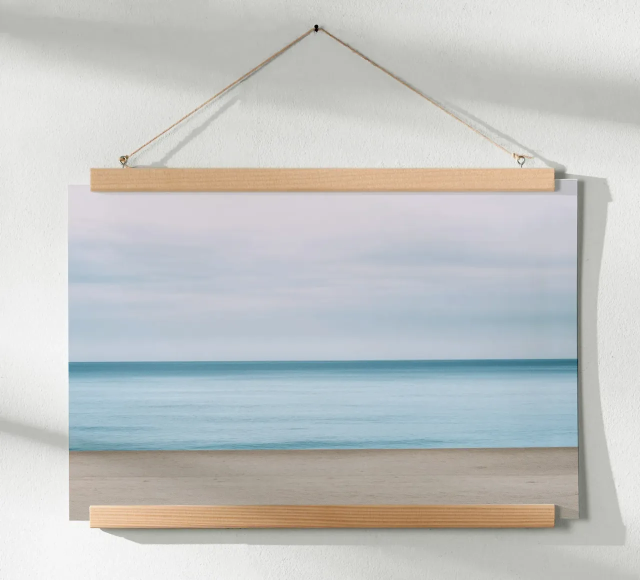 Ocean Beach Horizon e Sky carta hahnemühle da Indigo Tides Art