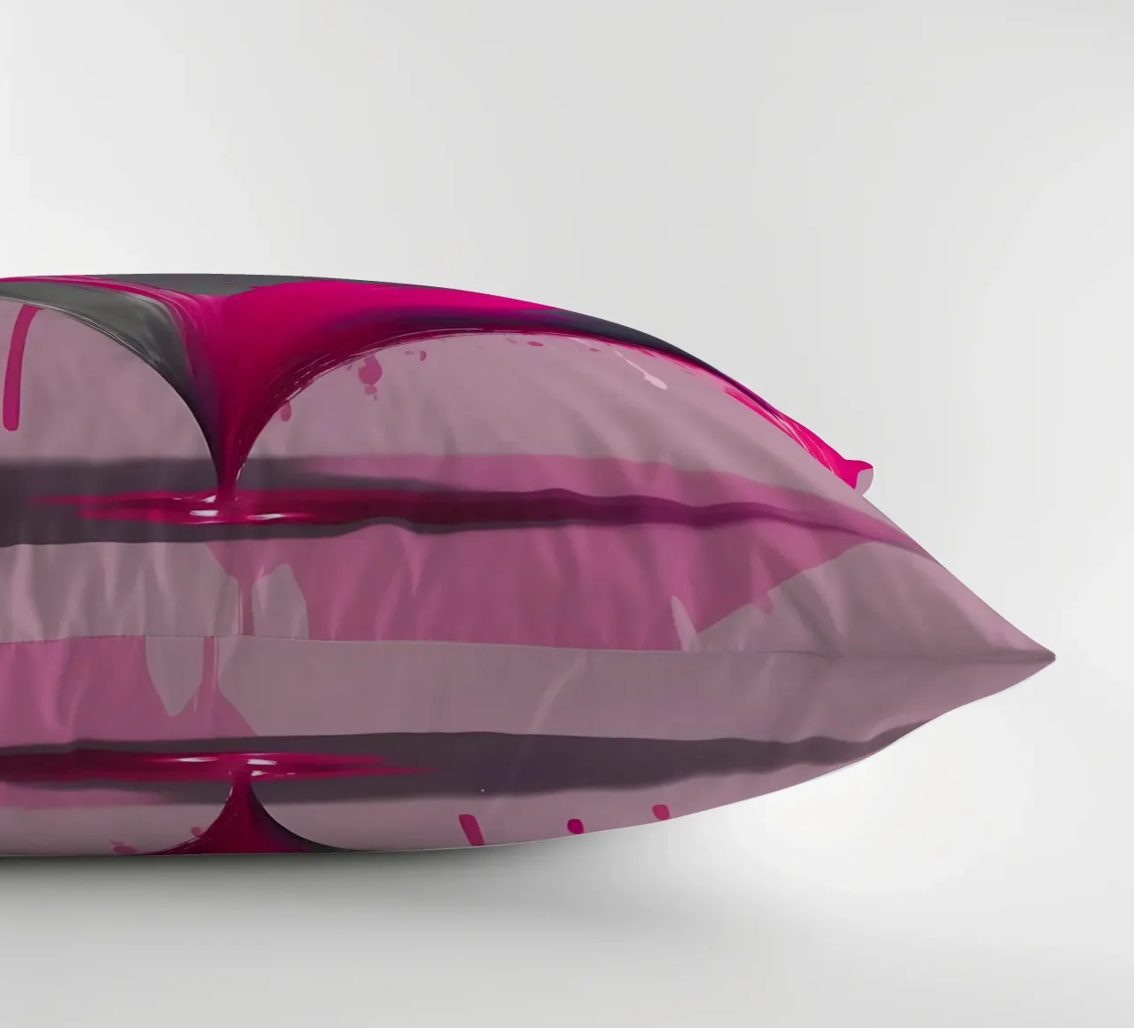 cuore_rosa_argento_2 cuscino da Pink- und LoveArt by LK