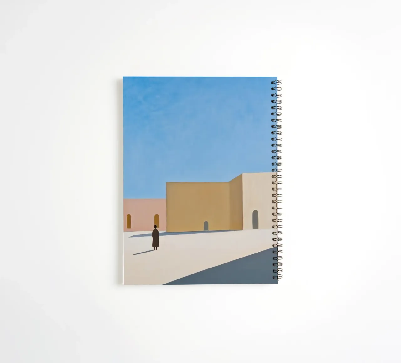 Leeres Dorf Ringbuch von Art Center