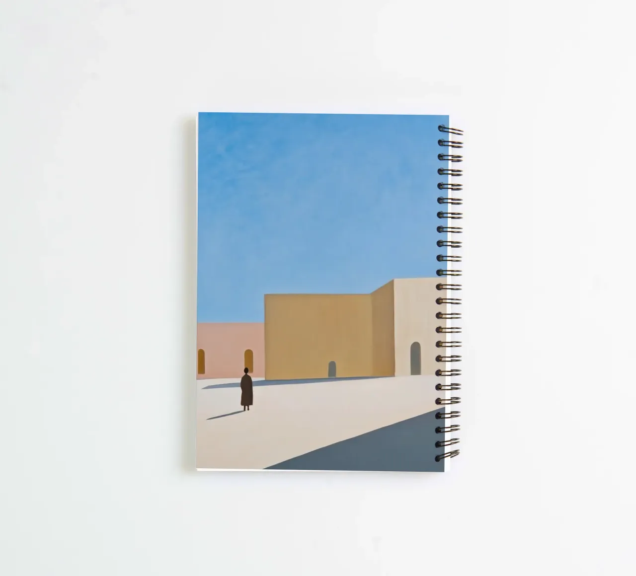 Leeres Dorf Ringbuch von Art Center