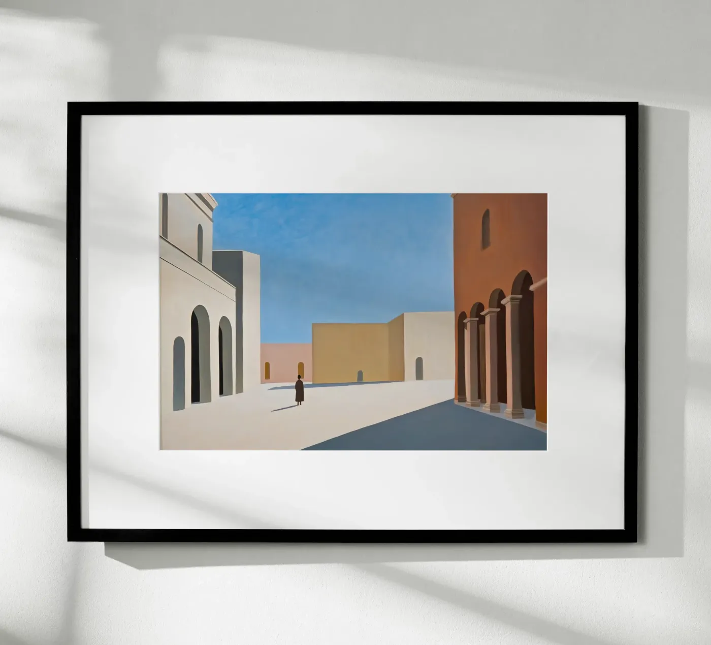 Leeg dorp poster van Art Center