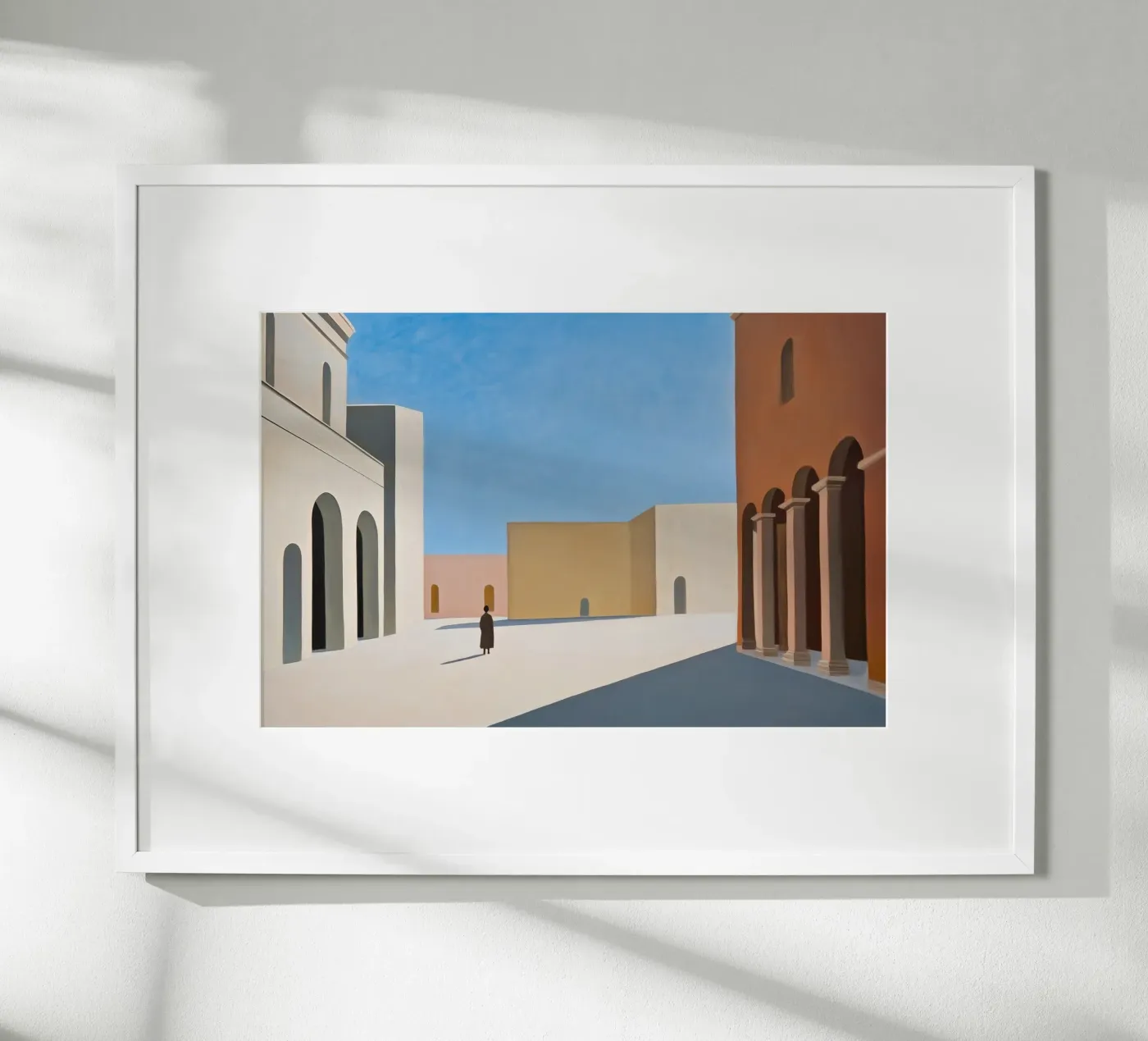 Leeg dorp poster van Art Center