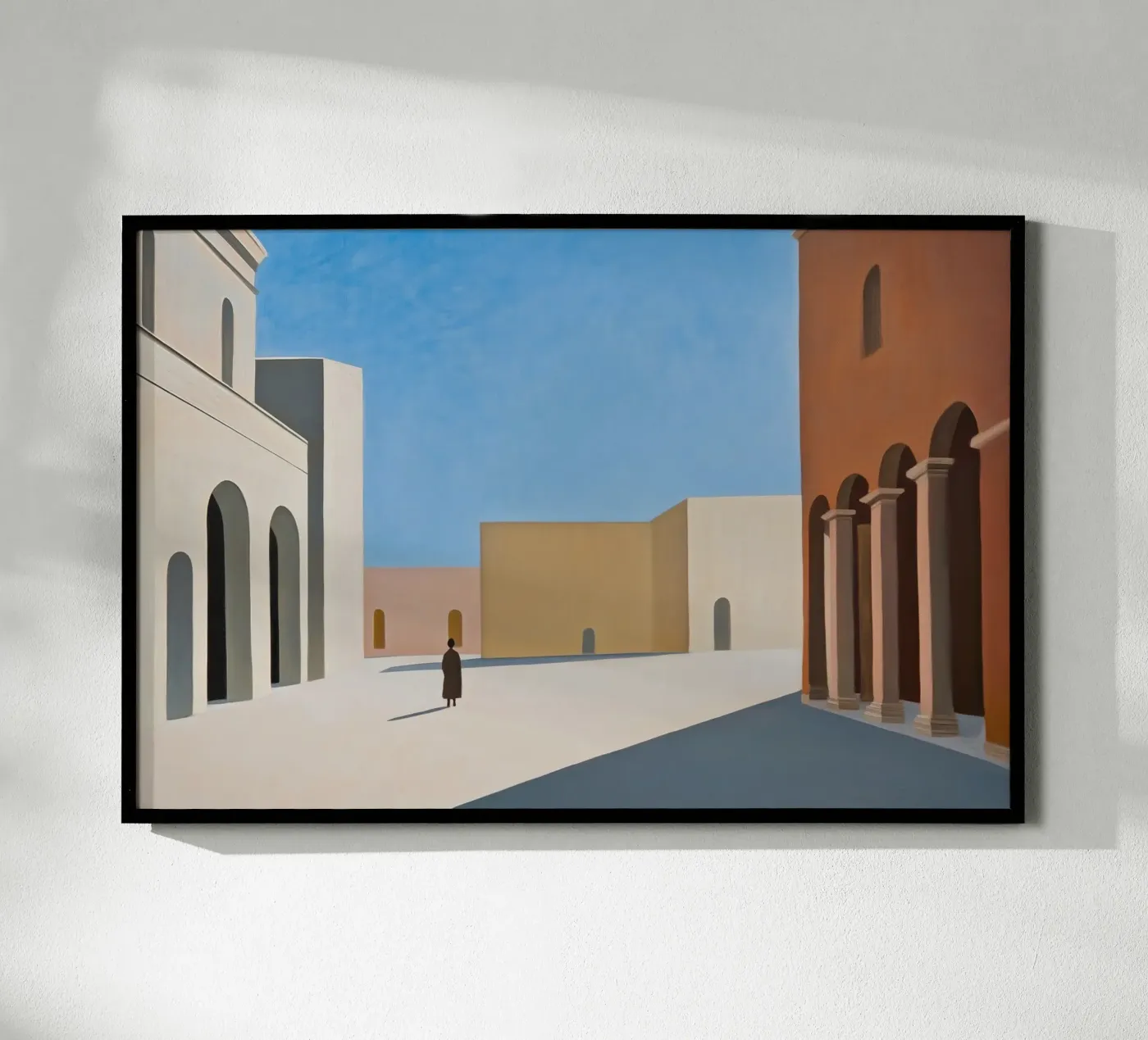 Leeg dorp poster van Art Center