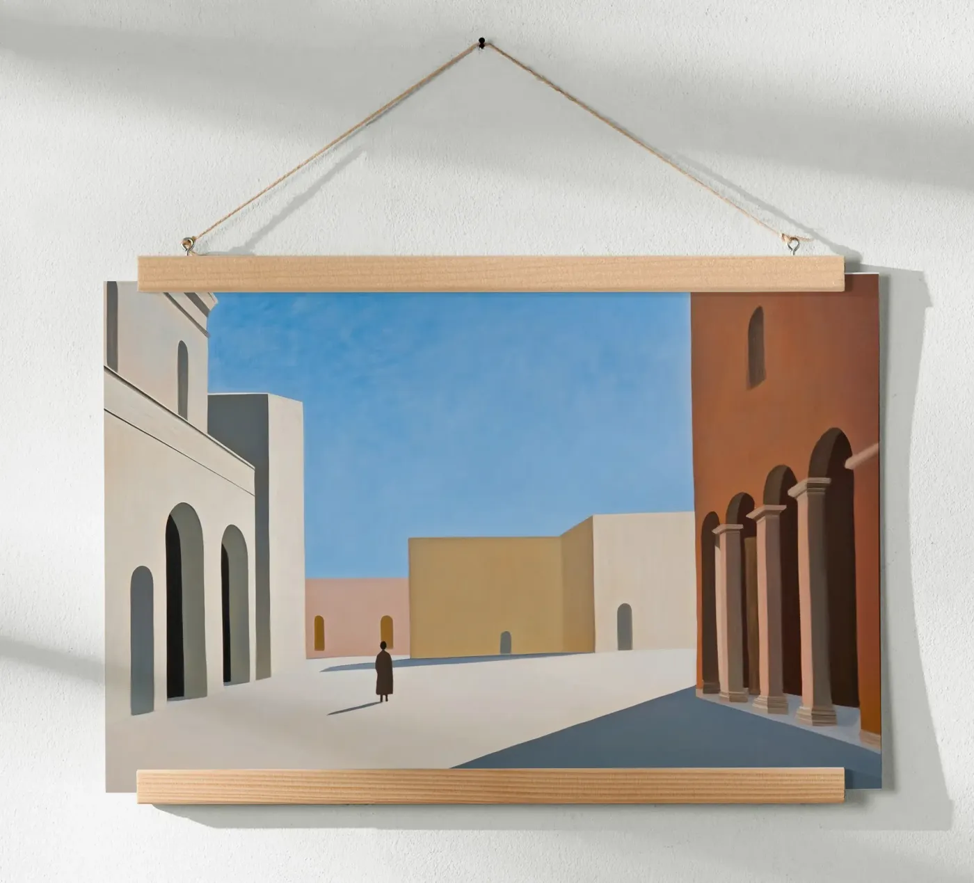 Leeg dorp poster van Art Center