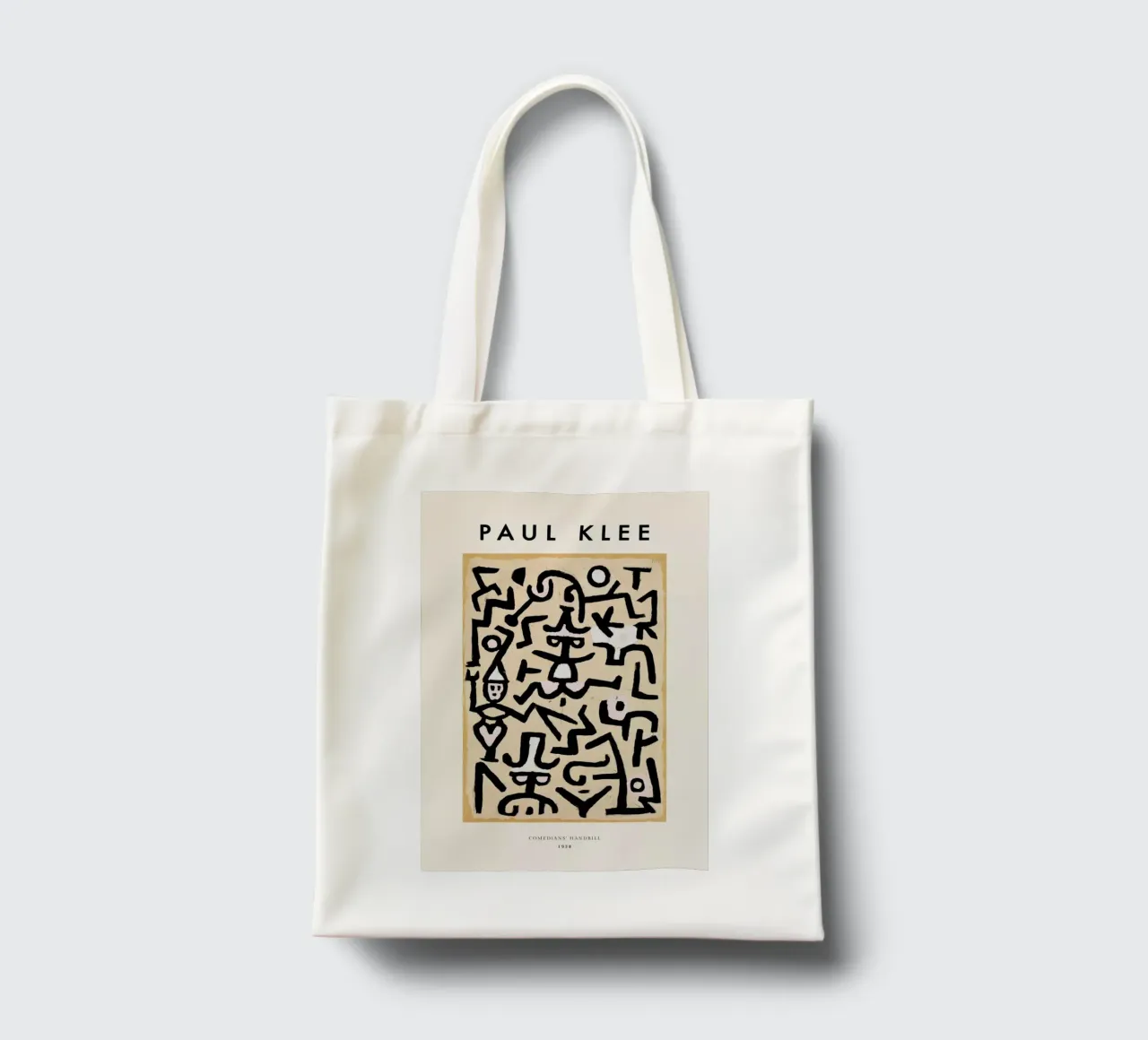 Klee - Comedians' Handbill tote bag by ARTOTHEK