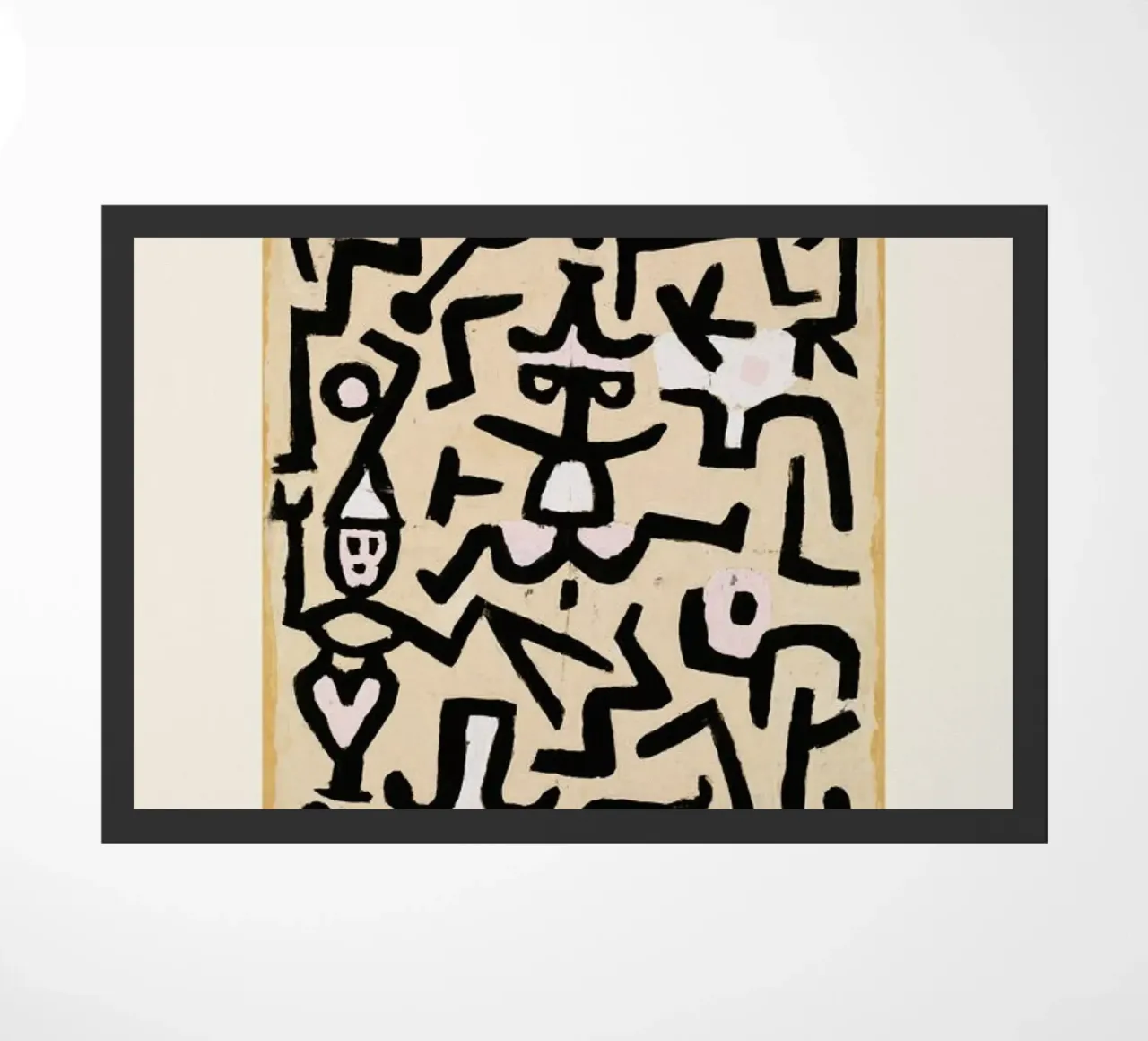 Klee - Comedians' Handbill zerbino da ARTOTHEK