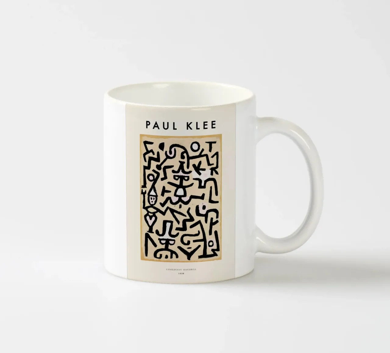 Klee - Comedians' Handbill tazza in ceramica da ARTOTHEK