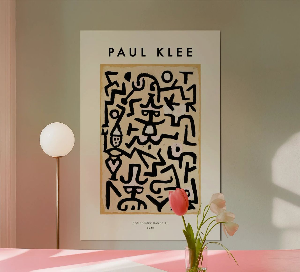 Klee - Comedians' Handbill Poster von ARTOTHEK