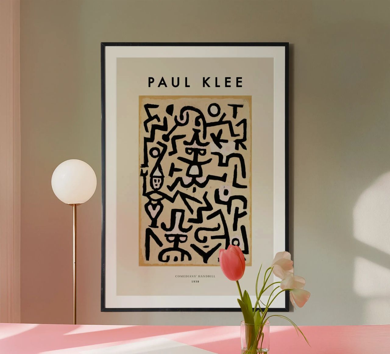 Klee - Comedians' Handbill Poster von ARTOTHEK