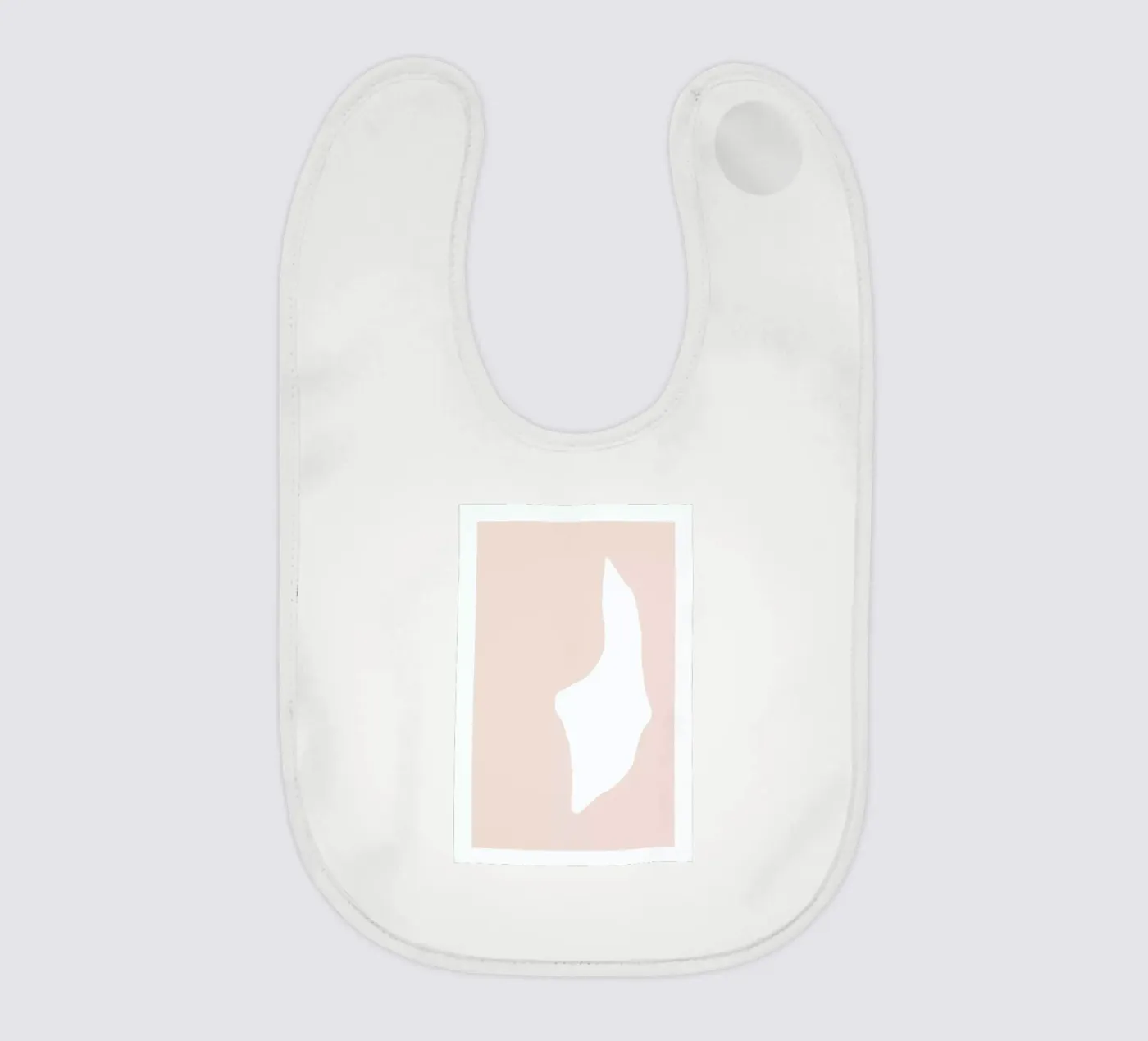 Empty Words baby slabbetje van Tanja Schaub