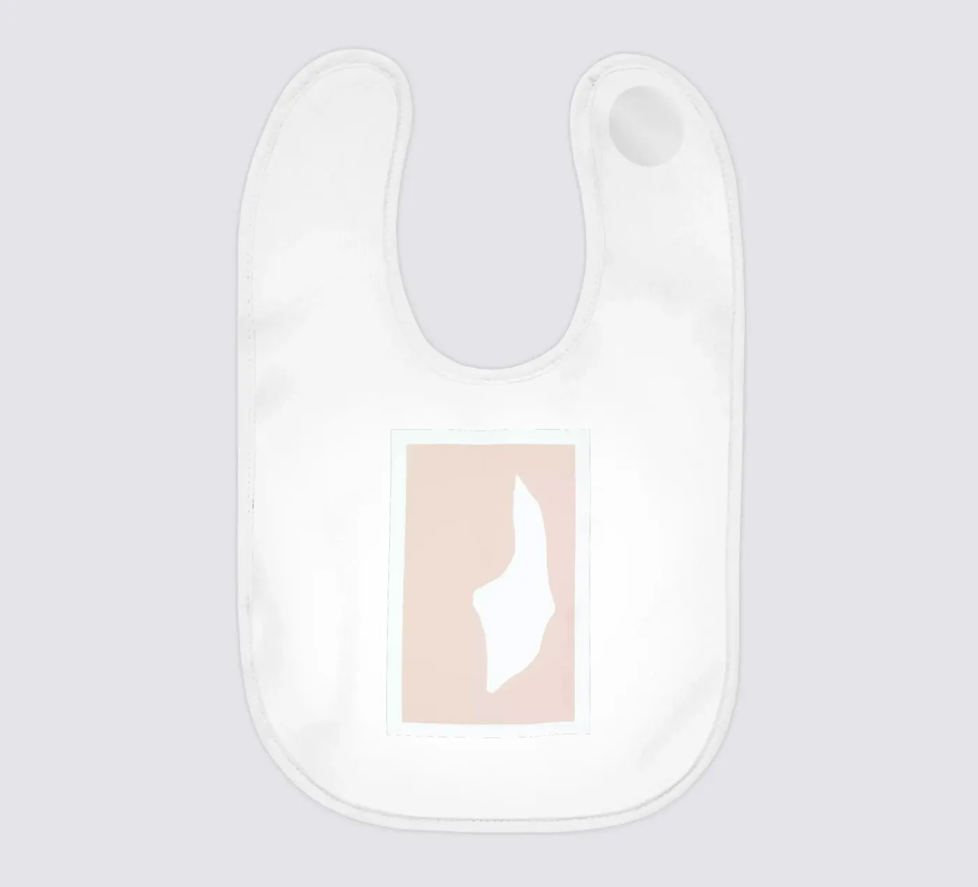 Empty Words baby slabbetje van Tanja Schaub