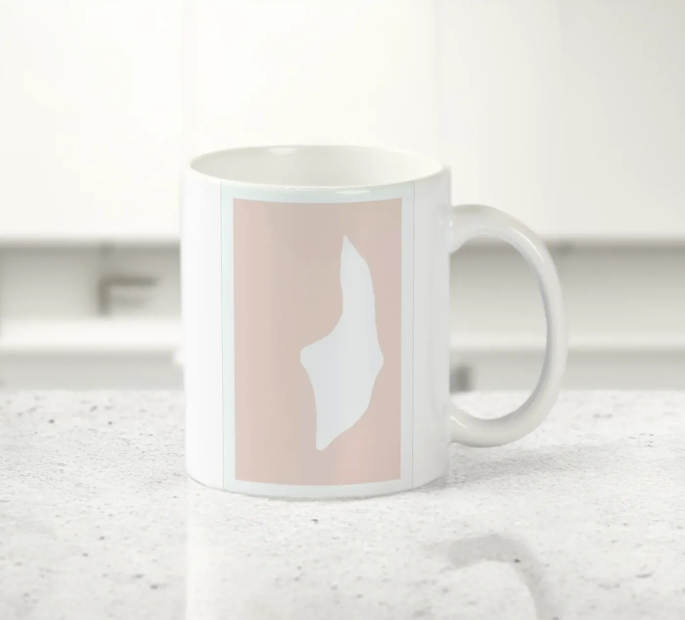 Empty Words ceramic mug by Tanja Schaub