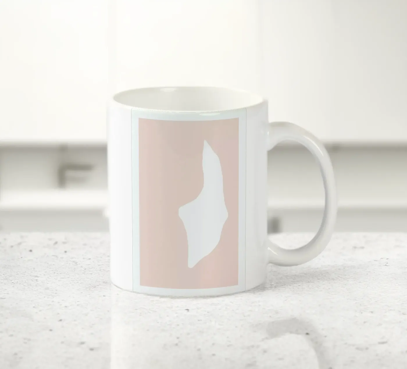 Empty Words ceramic mug by Tanja Schaub