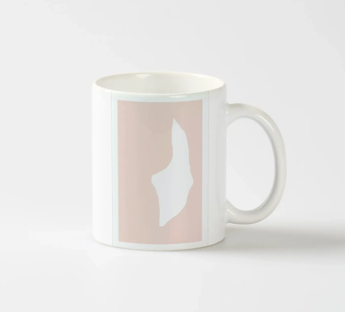 Empty Words ceramic mug by Tanja Schaub