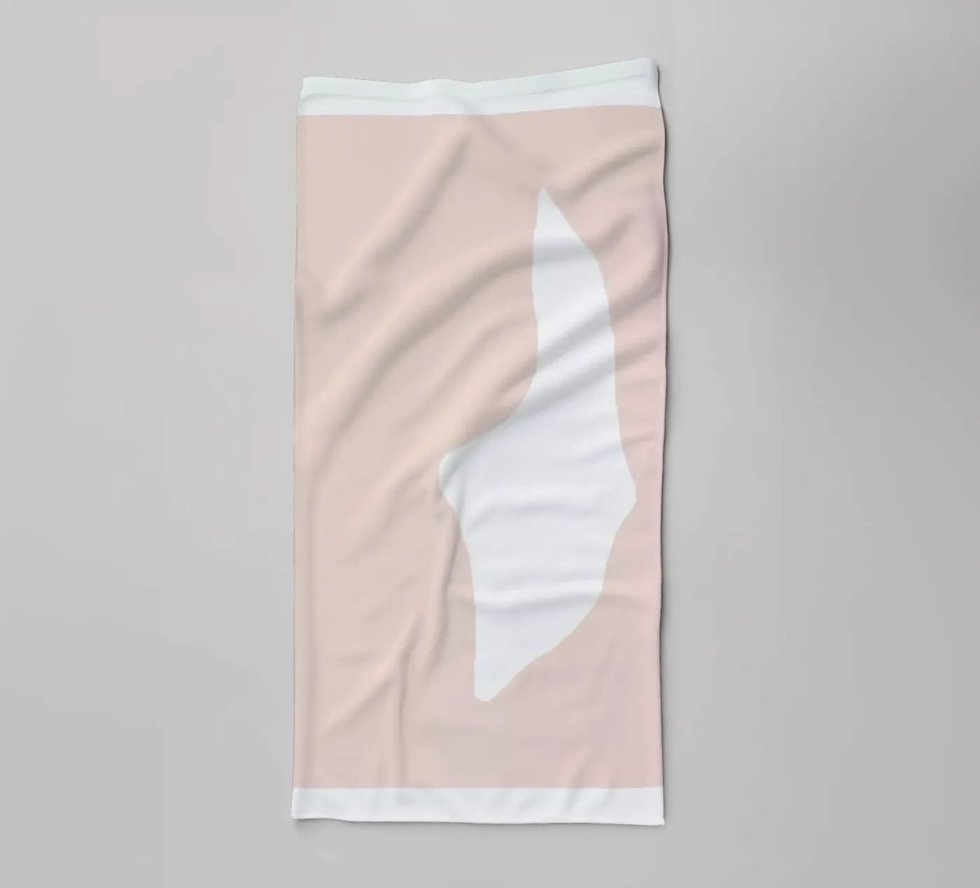 Empty Words towel by Tanja Schaub