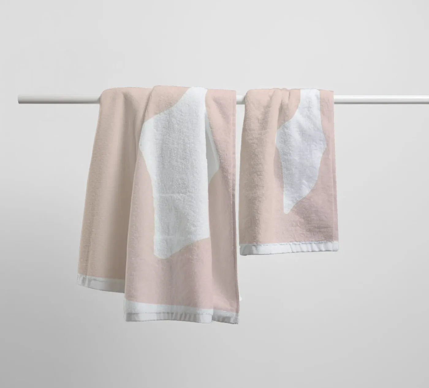 Empty Words towel by Tanja Schaub