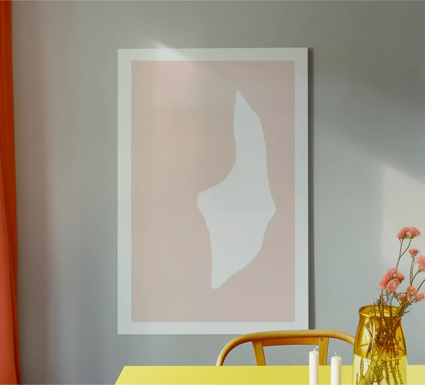 Empty Words canvas by Tanja Schaub