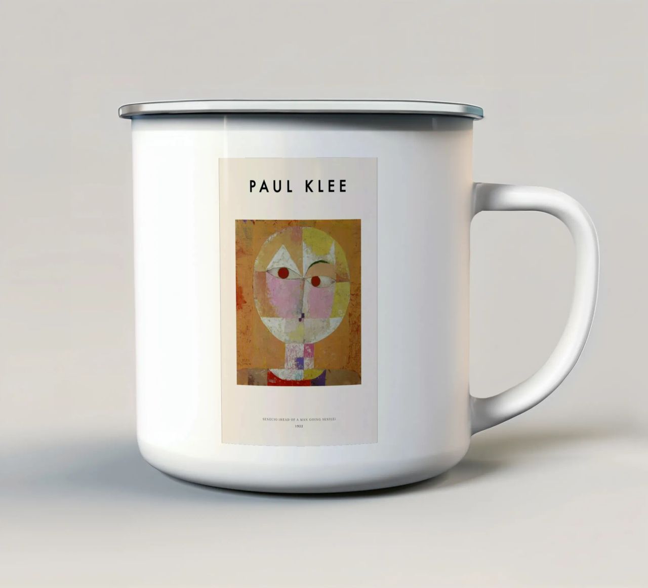 Klee - Senecio tazza in smalto da ARTOTHEK
