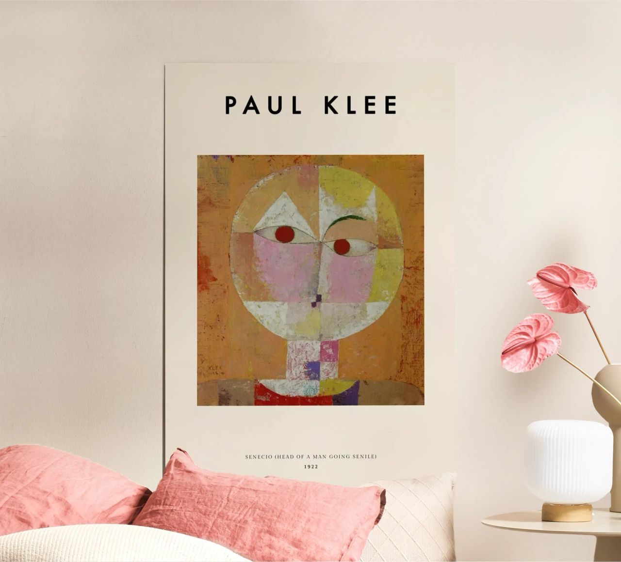Klee - Senecio Poster von ARTOTHEK
