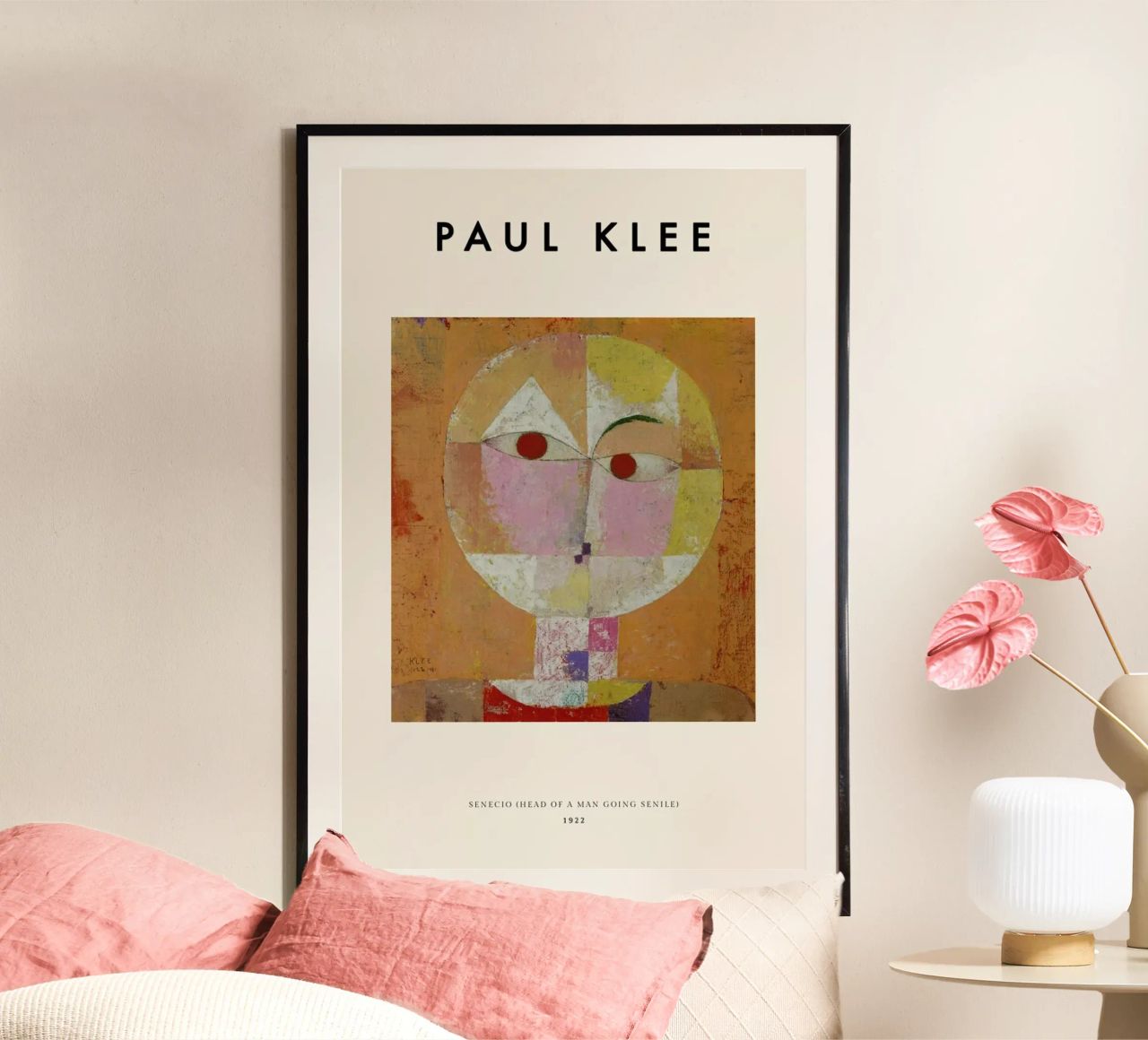 Klee - Senecio Poster von ARTOTHEK