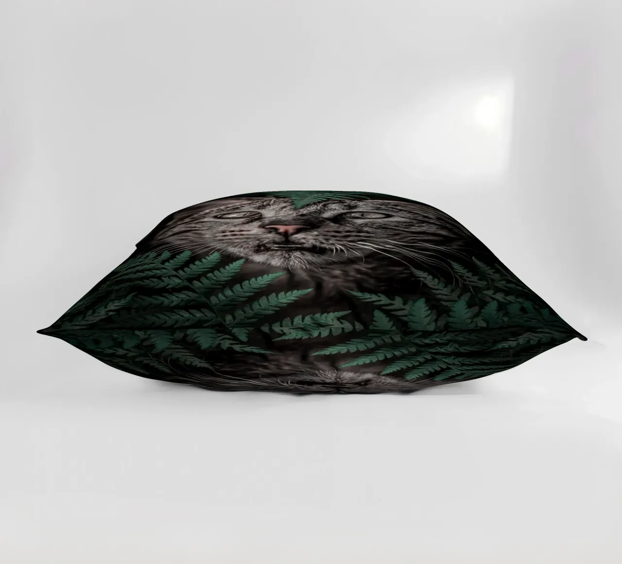 Meow Cat in Felci cuscino da arizrab