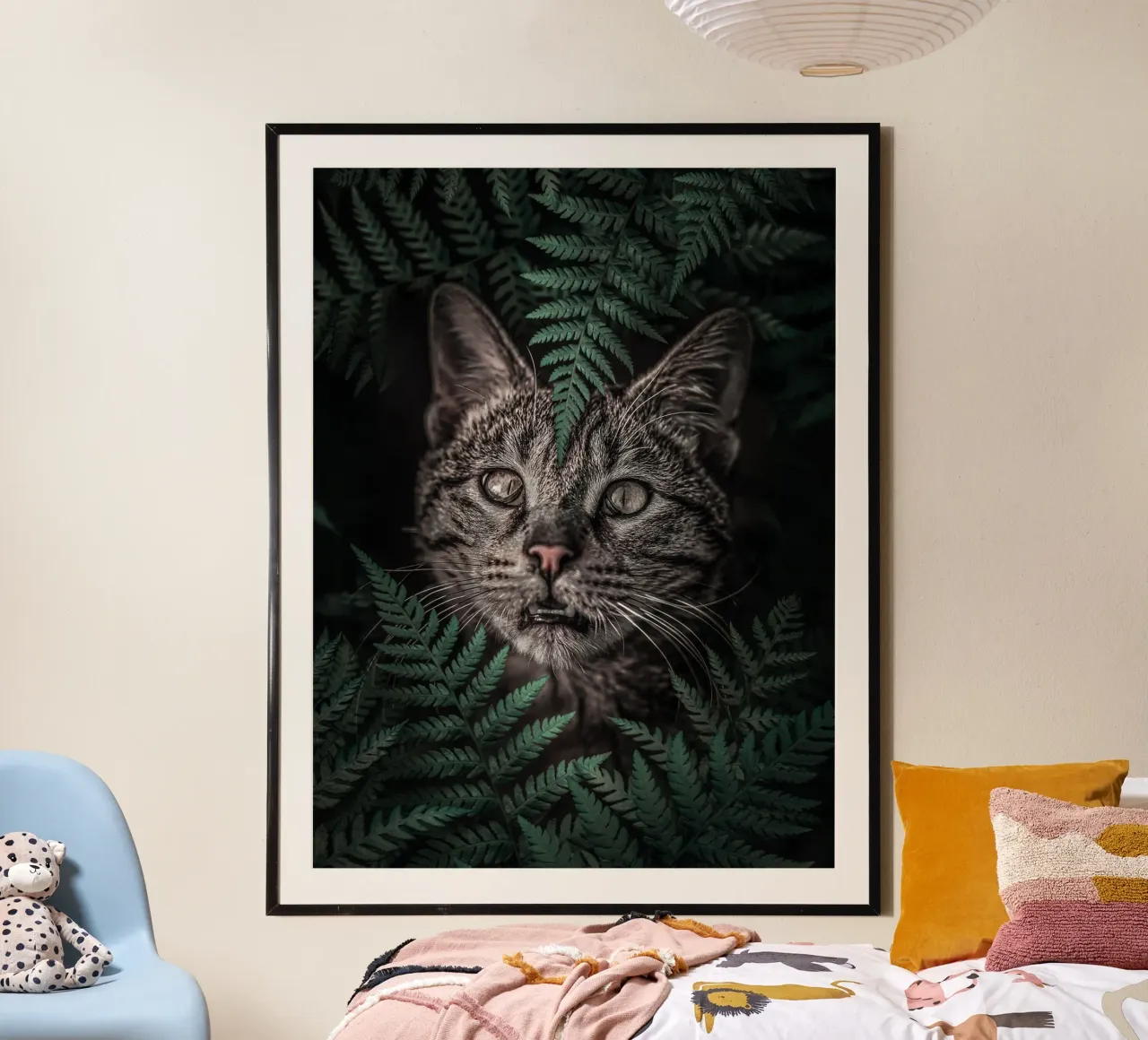 Meow Cat in Felci carta hahnemühle da arizrab