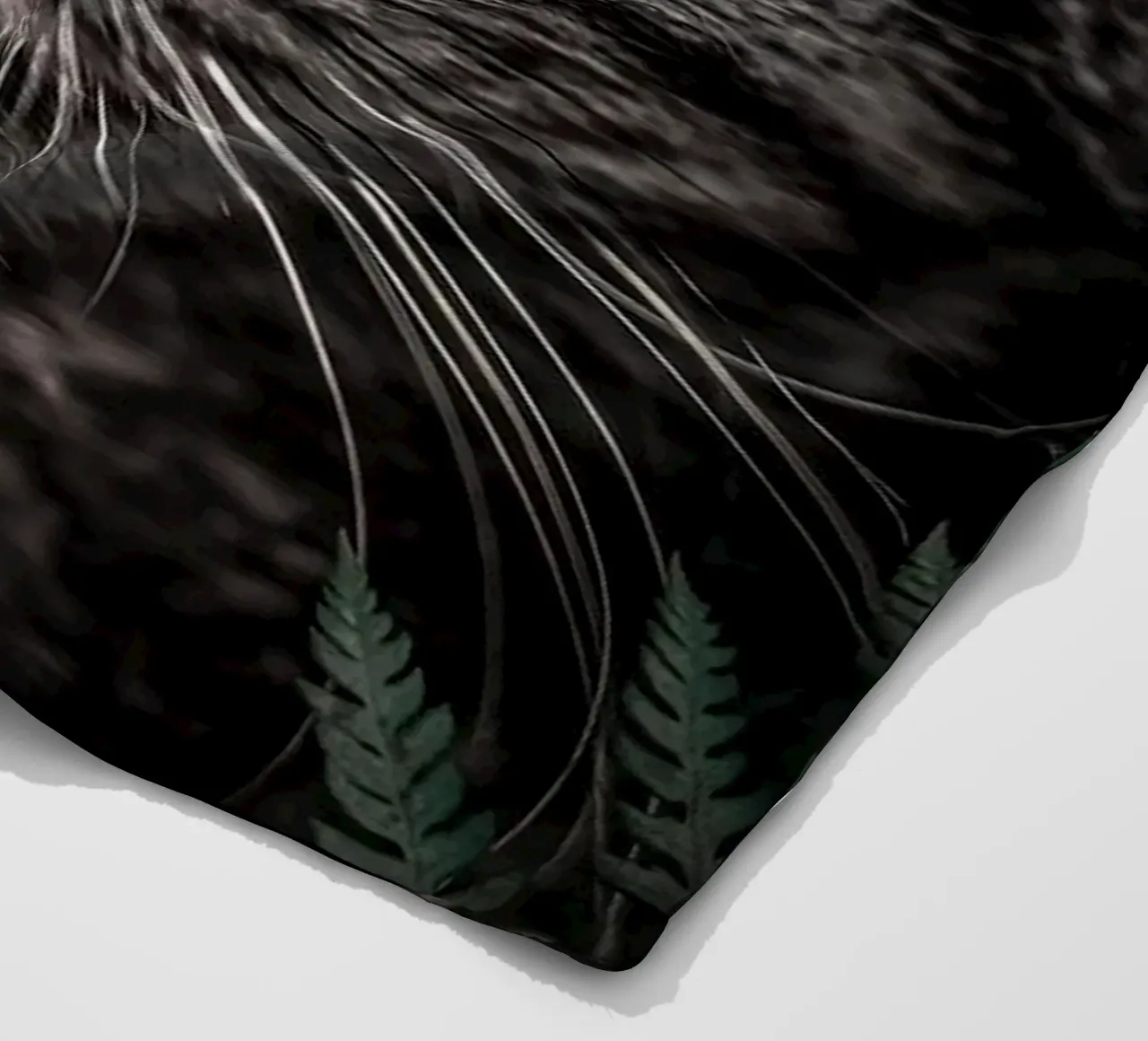 Meow Cat in Felci coperta in pile da arizrab